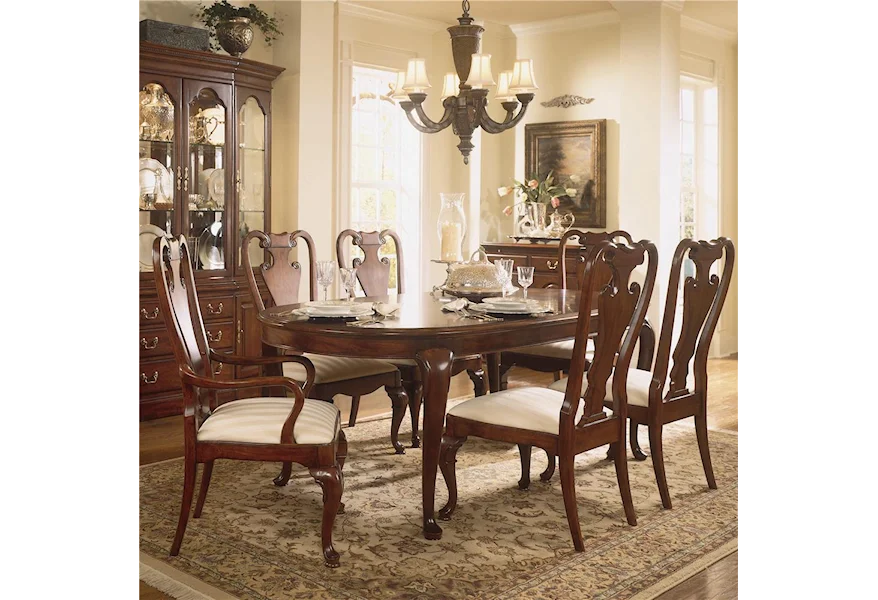 Cherry Grove 45th Seven-Piece Dining Set by American Drew at Esprit Decor Home Furnishings